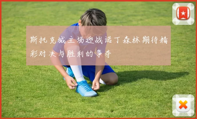 斯托克城主场迎战诺丁森林期待精彩对决与胜利的争夺