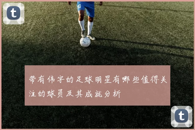 带有伟字的足球明星有哪些值得关注的球员及其成就分析