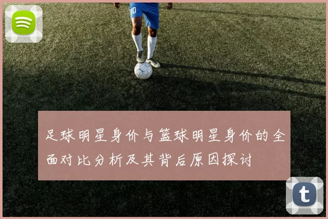足球明星身价与篮球明星身价的全面对比分析及其背后原因探讨